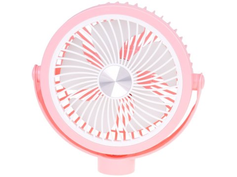 JOKOMISIADA Cichy Wiatrak biurkowy Wentylator Bezprzewodowy USB 3 x nawiew ZA5609