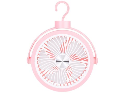 JOKOMISIADA Cichy Wiatrak biurkowy Wentylator Bezprzewodowy USB 3 x nawiew ZA5609