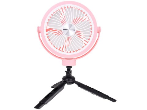 JOKOMISIADA Cichy Wiatrak biurkowy Wentylator Bezprzewodowy USB 3 x nawiew ZA5609