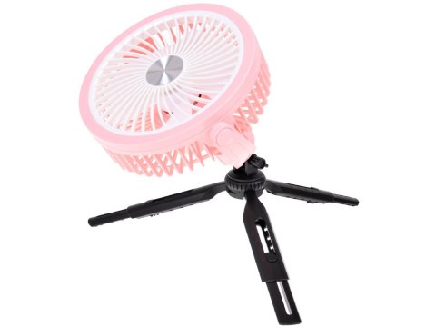 JOKOMISIADA Cichy Wiatrak biurkowy Wentylator Bezprzewodowy USB 3 x nawiew ZA5609