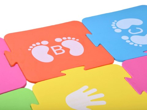 JOKOMISIADA Dynamiczna gra ruchowa "Działaj z zamieszaniem" - piankowe puzzle ZA5611