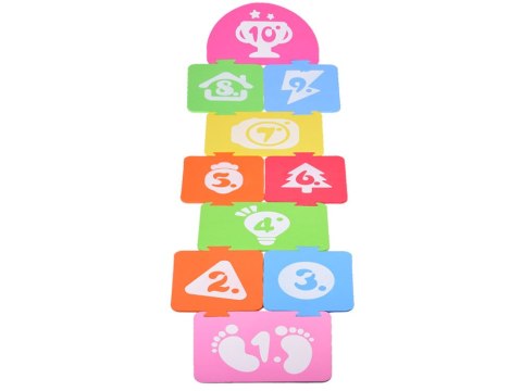 JOKOMISIADA Dynamiczna gra ruchowa GRA W KLASY - piankowe puzzle ZA5610