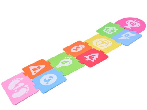 JOKOMISIADA Dynamiczna gra ruchowa GRA W KLASY - piankowe puzzle ZA5610