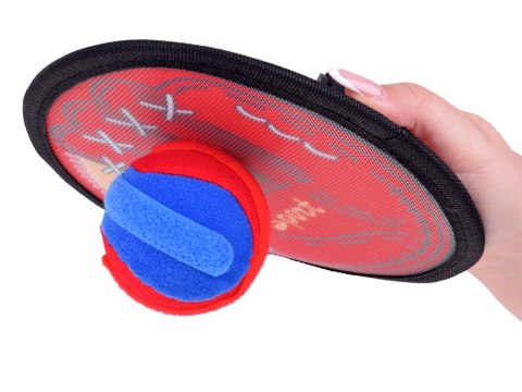 JOKOMISIADA Gra sportowa Catchball zestaw 2 x Tarcza + 2 piłki Idealna zabawa SP0829