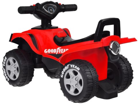 JOKOMISIADA Jeździk Quad Goodyear pojazd z dźwiękiem i światłem ZA4988