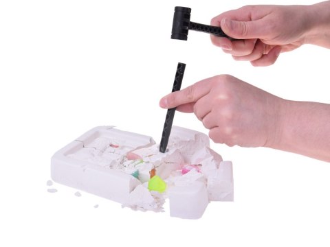 JOKOMISIADA Mały archeolog wykopaliska kamienie fluorescencyjne szukanie skarbu ZA5595