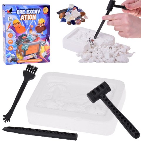 JOKOMISIADA Mały archeolog wykopaliska kamienie szlachetne szukanie skarbów ZA5597