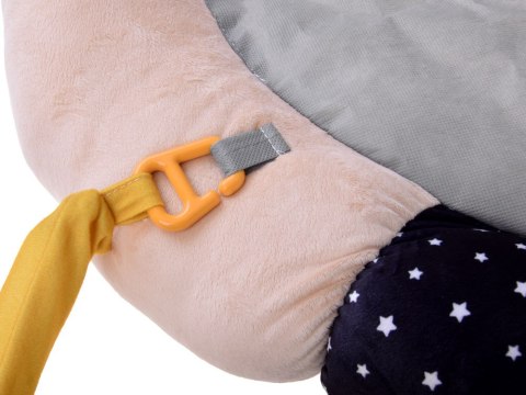 JOKOMISIADA Miękka mata edukacyjna z pałąkiem CHMURKA w stonowanych kolorach ZA5590