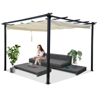 JOKOMISIADA PERGOLA ogrodowa Para Sole ESTIVO Altana tarasowa 3x3x2,4m SP0835