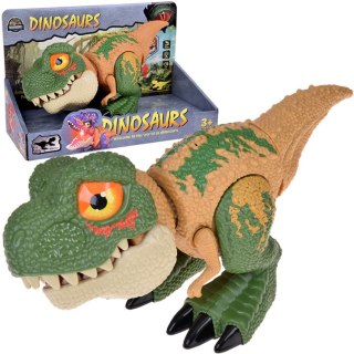 JOKOMISIADA Ruchomy DINOZAUR Tyranozaur Rex Dźwięk + światło ZIELONY ZA5589