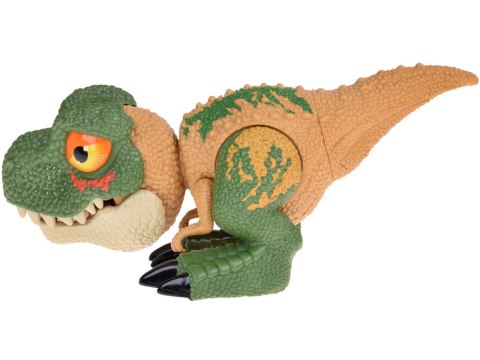 JOKOMISIADA Ruchomy DINOZAUR Tyranozaur Rex Dźwięk + światło ZIELONY ZA5589