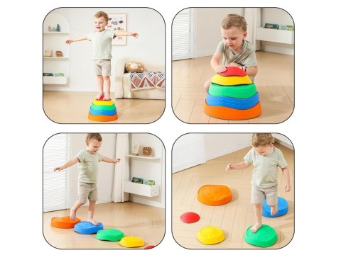 JOKOMISIADA Ścieżka Sensoryczna balans Kamienie do treningu równowagi 5 sztuk SP0833