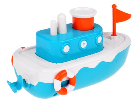 JOKOMISIADA Statek do kąpieli dla dzieci pływający nakręcany chlapie wodą ZA5603
