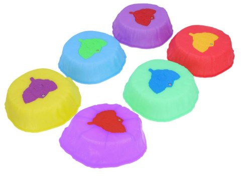 JOKOMISIADA Świecąca ścieżka sensoryczna - kamienie do treningu równowagi 6 szt. SP0828