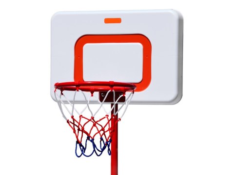 JOKOMISIADA Zestaw do koszykówki tablica stojąca 2m + piłka kosz SP0832