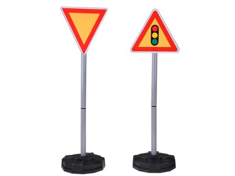 JOKOMISIADA Zestaw edukacyjny - Znaki drogowe do zabawy dla dzieci ZA5607