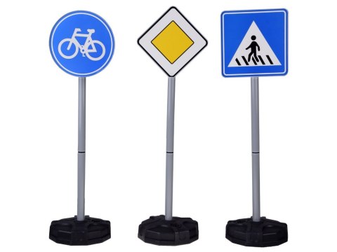 JOKOMISIADA Zestaw edukacyjny - Znaki drogowe do zabawy dla dzieci ZA5607