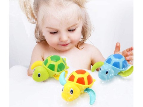 JOKOMISIADA Żółw żółwik pływający nakręcany zabawka do kąpieli ZA5563