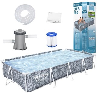 Producent niezdefiniowany Bestway Basen STELAŻOWY 366x201x66cm 7w1 561FV