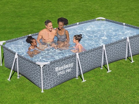 Producent niezdefiniowany Bestway Basen STELAŻOWY 366x201x66cm 7w1 561FV