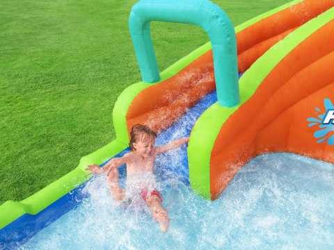 Producent niezdefiniowany Bestway Wodny PLAC ZABAW H2O Go 365x320x270cm zjeżdżalnia i wyrzutnia 53408