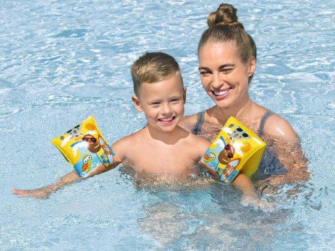 Producent niezdefiniowany Bestway kolorowe rękawki do pływania 19-30 kg motylki 32042