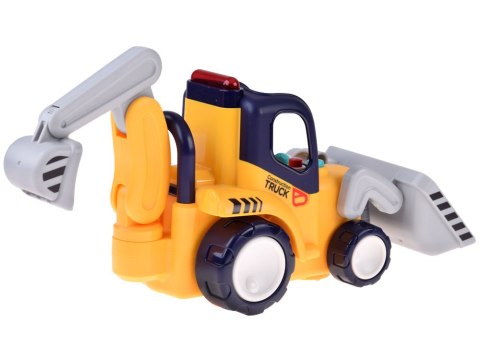 Hola Zdalnie sterowane auto budowlane SPYCHACZ-KOPARKA Dźwięk + światła ZA5669