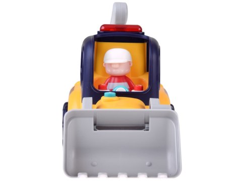 Hola Zdalnie sterowane auto budowlane SPYCHACZ-KOPARKA Dźwięk + światła ZA5669