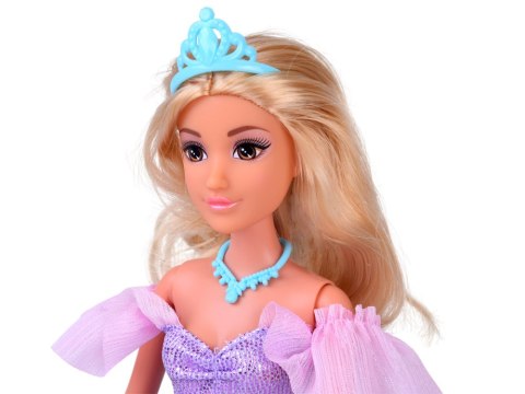 JOKOMISIADA Bajkowa lalka księżniczka w balowej sukni + królewska karoca koń ZA5705