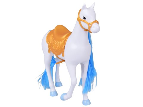 JOKOMISIADA Bajkowa lalka księżniczka w balowej sukni + królewska karoca koń ZA5705