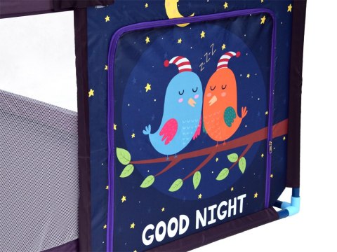 JOKOMISIADA Duży kojec dla dziecka suchy basen 160x200 cm + torba pokrowiec ZA5712