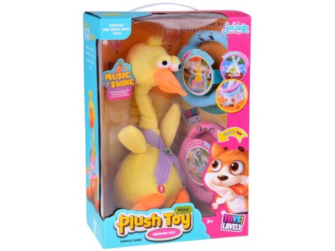 JOKOMISIADA Gra zręcznościowa RINGO rzut obręczą ruchomy cel świecąca kaczka ZA5679