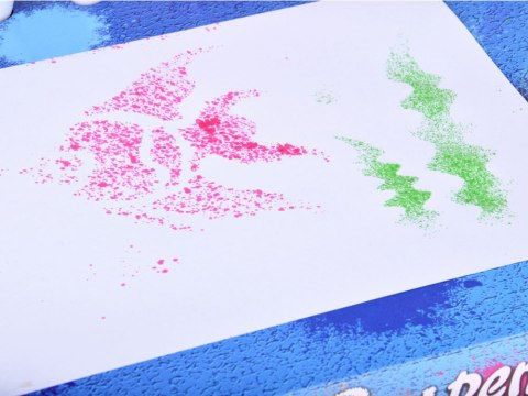 JOKOMISIADA Kreatywny zestaw plastyczny AIRBRUSH - pompka pisaki i szablony ZA5710