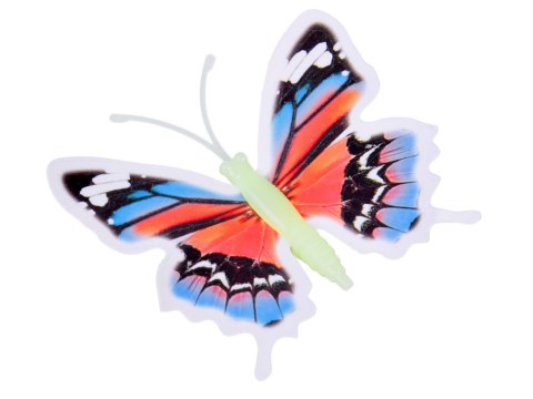 JOKOMISIADA Magiczne Fluorescencyjne Motyle i Gwiazdki - Świecące Naklejki ZA5681