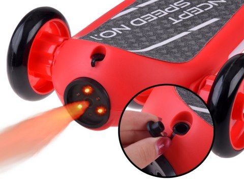 JOKOMISIADA Odrzutowa Hulajnoga elektryczna dla dzieci muzyka DISCO Para wodna SP0840