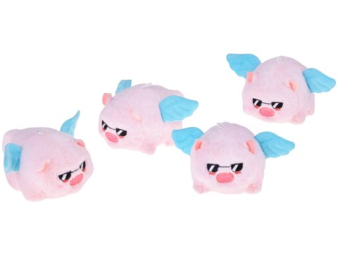 JOKOMISIADA Przeurocza Pluszowa Świnka Breloczek z obracanym Ogonkiem ZA5680