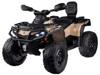 JOKOMISIADA Quad na akumulator dla dzieci 2 osob CAN-AM OUTLANDER 4x4 Panel LED PA0326