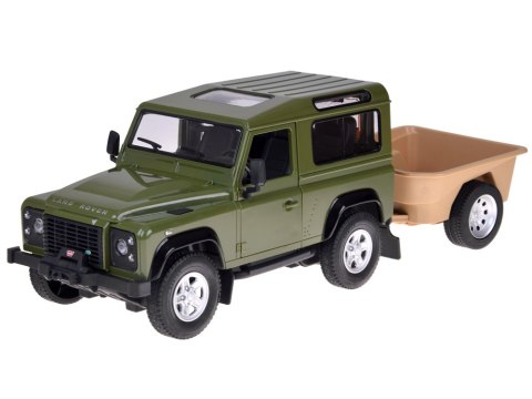 JOKOMISIADA Rastar auto zdalnie sterowane Land Rover Defender 1:14 pilot ośw RC0712