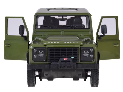 JOKOMISIADA Rastar auto zdalnie sterowane Land Rover Defender 1:14 pilot ośw RC0712