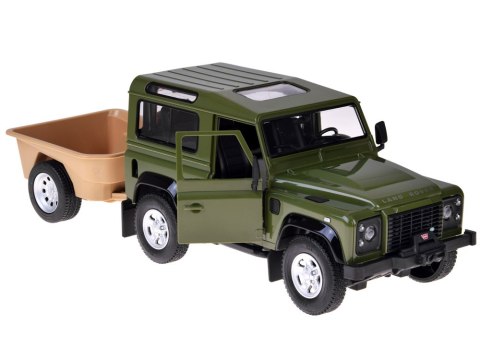 JOKOMISIADA Rastar auto zdalnie sterowane Land Rover Defender 1:14 pilot ośw RC0712
