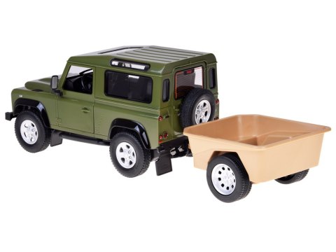 JOKOMISIADA Rastar auto zdalnie sterowane Land Rover Defender 1:14 pilot ośw RC0712