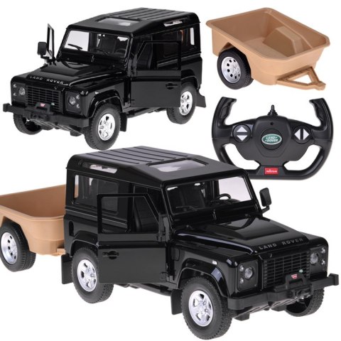 JOKOMISIADA Rastar auto zdalnie sterowane Land Rover Defender 1:14 pilot ośw RC0712