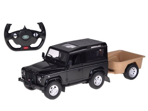 JOKOMISIADA Rastar auto zdalnie sterowane Land Rover Defender 1:14 pilot ośw RC0712