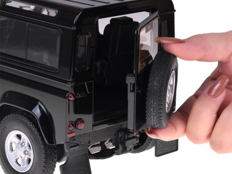 JOKOMISIADA Rastar auto zdalnie sterowane Land Rover Defender 1:14 pilot ośw RC0712