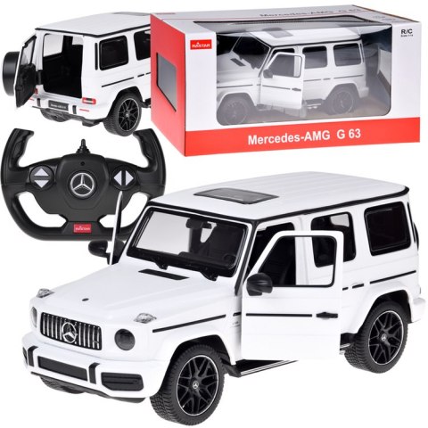 JOKOMISIADA Rastar auto zdalnie sterowane Mercedes AMG G63 1:14 pilot + światła RC0710