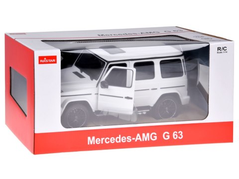 JOKOMISIADA Rastar auto zdalnie sterowane Mercedes AMG G63 1:14 pilot + światła RC0710