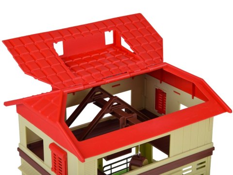 JOKOMISIADA SERIA ZWIERZĘTA FARMA Stodoła z drogą + traktor, figurki i akcesoria ZA5687