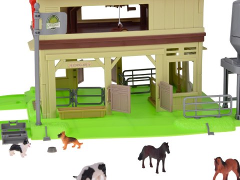 JOKOMISIADA SERIA ZWIERZĘTA FARMA Stodoła z drogą + traktor, figurki i akcesoria ZA5687