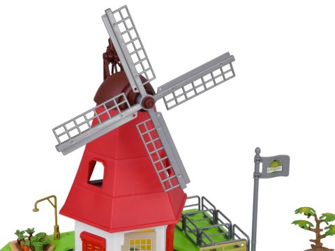 JOKOMISIADA SERIA ZWIERZĘTA FARMA Zestaw WIATRAK młyn 101ele figurki ZA5688