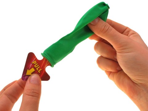 JOKOMISIADA Zestaw kolorowe świecące balony LED 5szt 30 cm efektowna dekoracja ZA1591